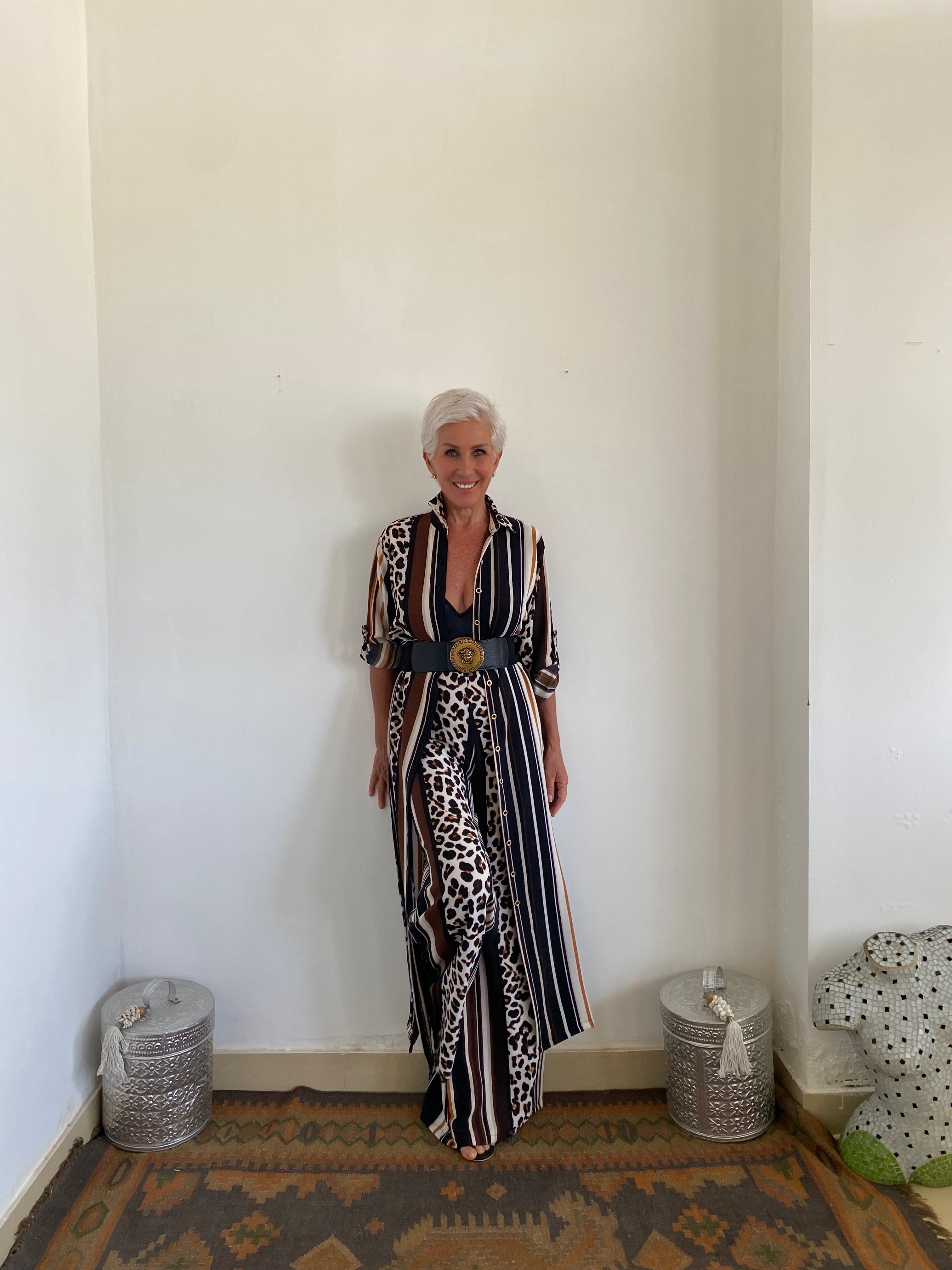Button-Up Maxi Shirt Dress