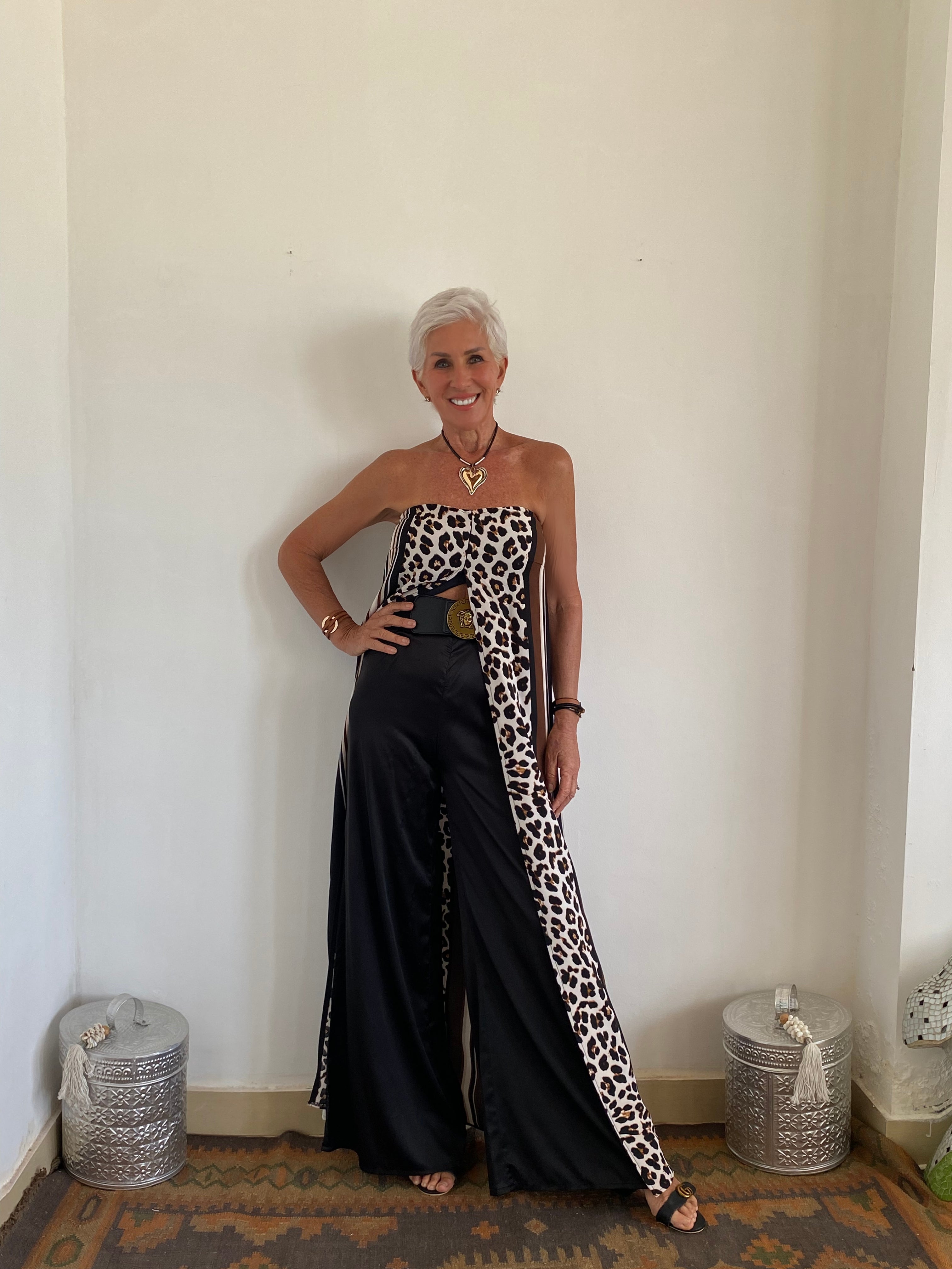 Stretch Palazzo Pants