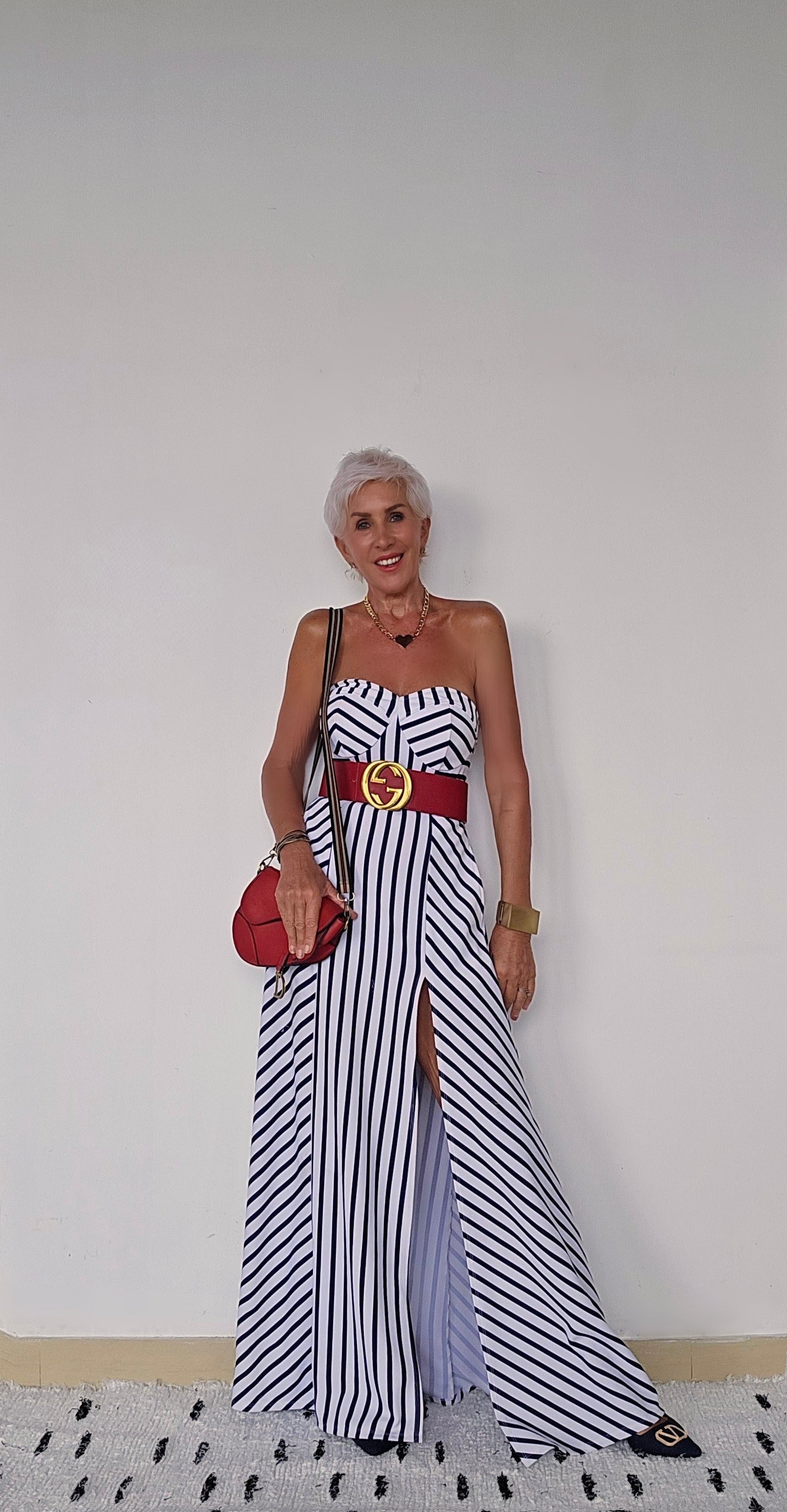 The Riviera Stripe Maxi