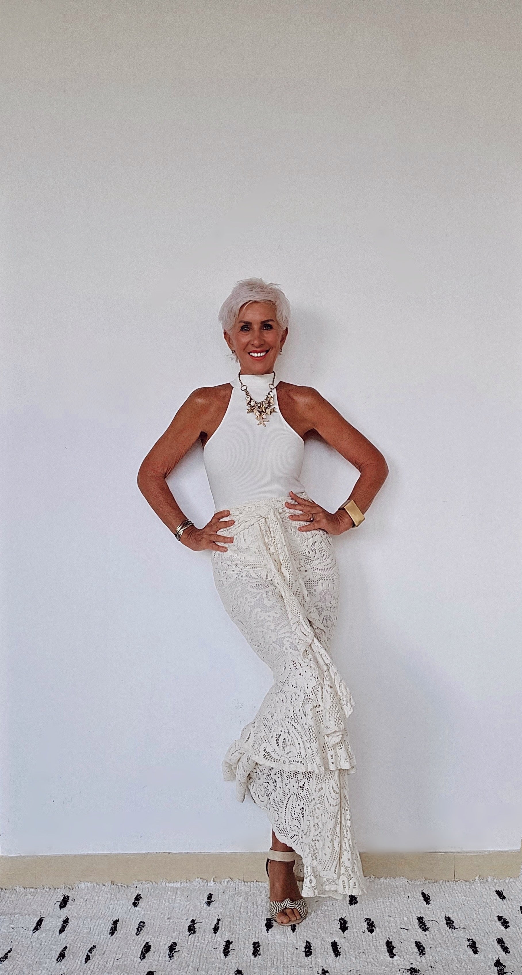 The Paloma Lace Skirt