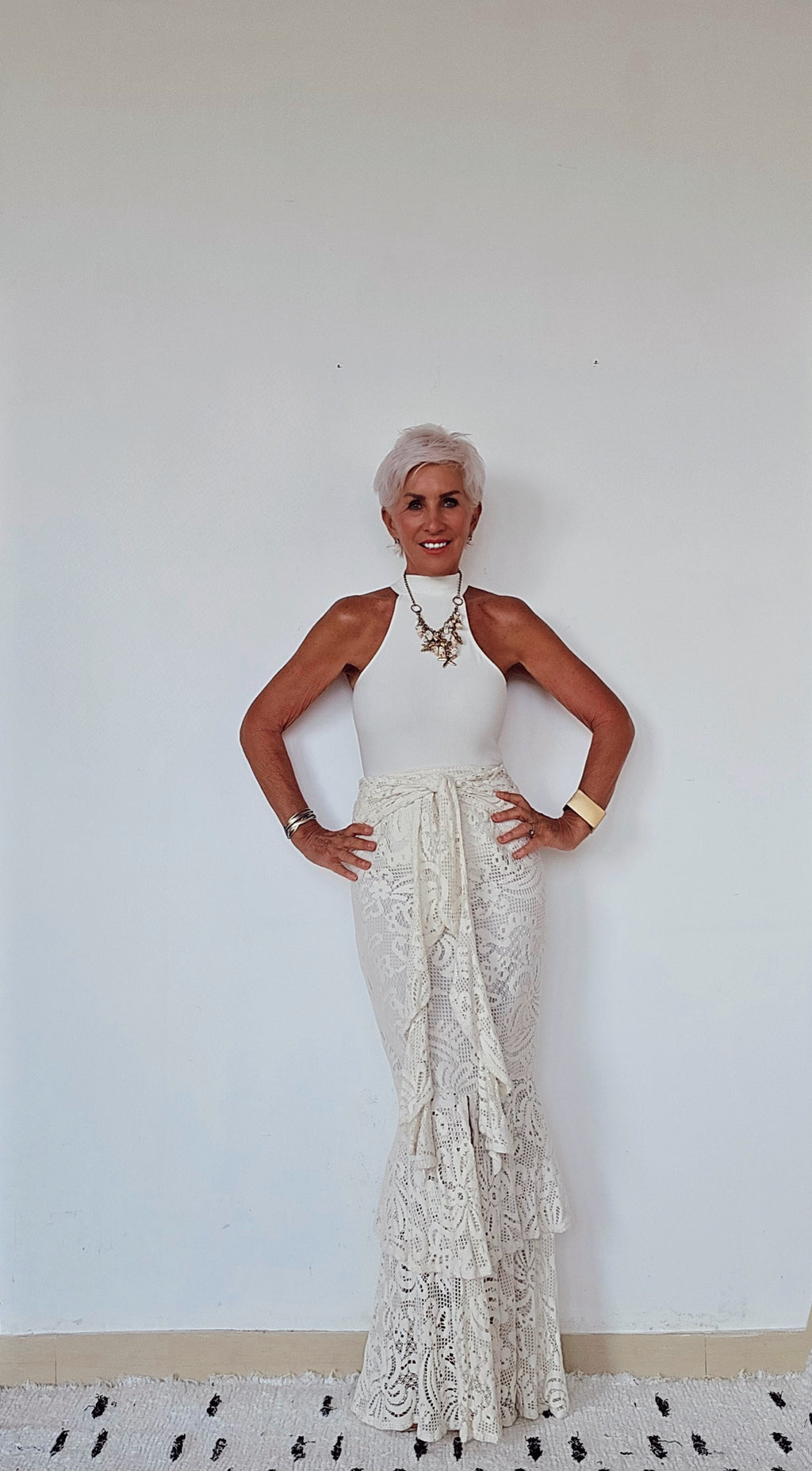 The Paloma Lace Skirt