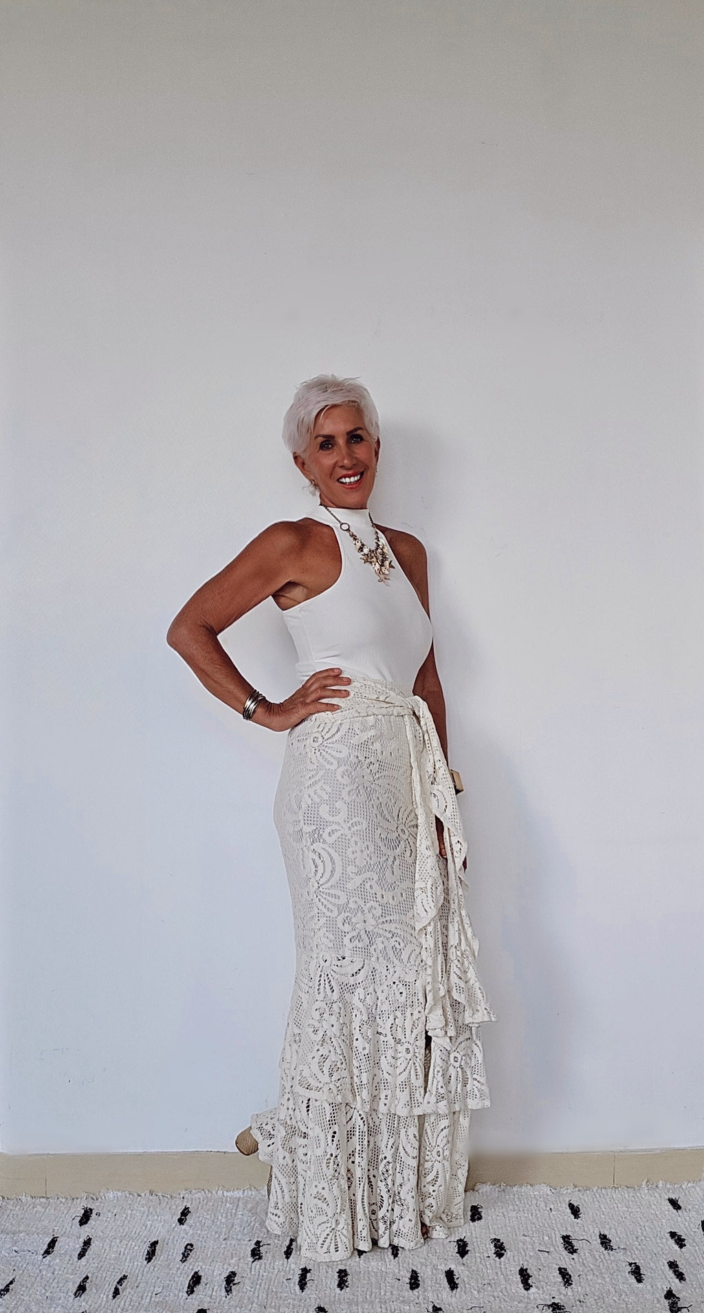 The Paloma Lace Skirt