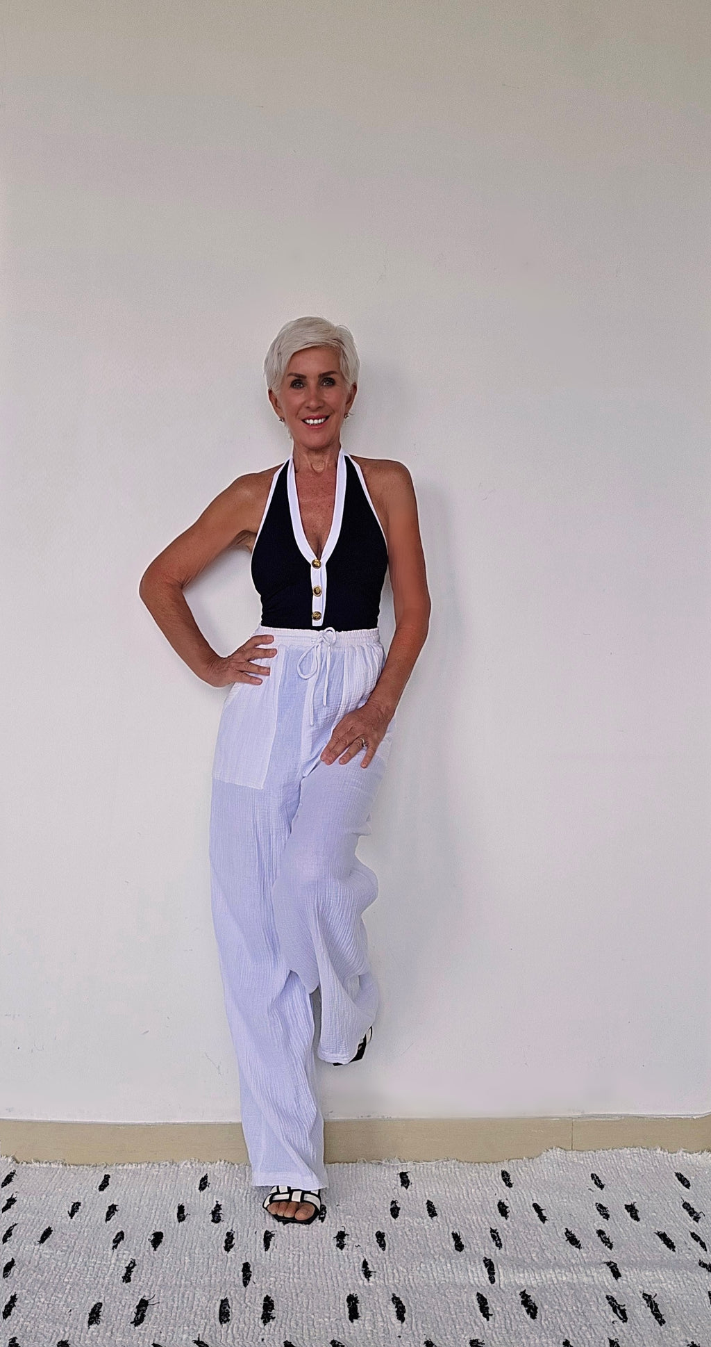 The Luxe Halter Swimsuit