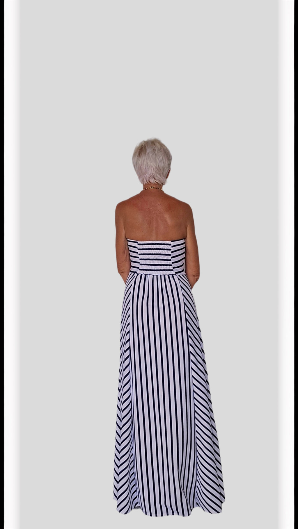 The Riviera Stripe Maxi