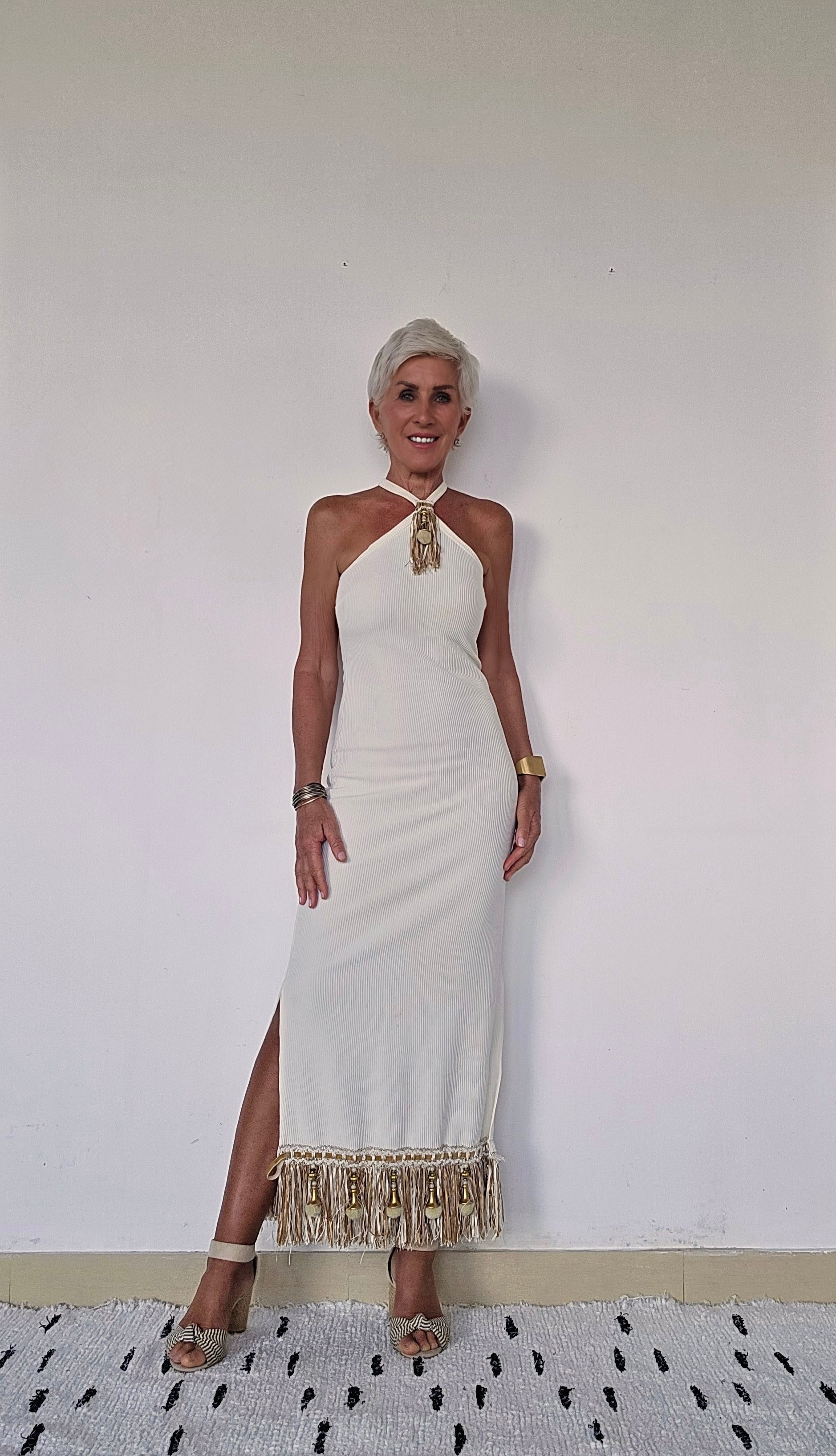 The Isla Halter Maxi Dress
