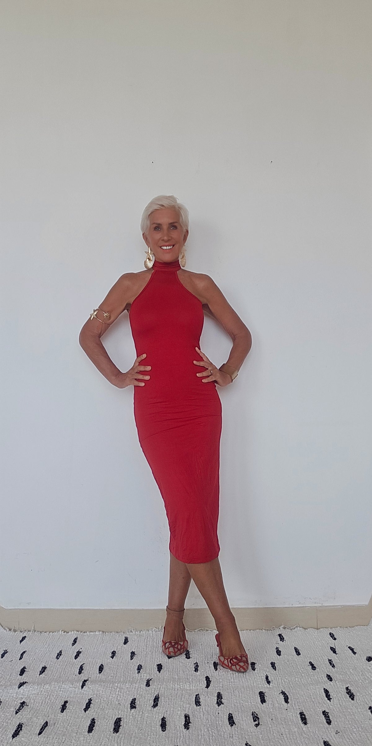 Halter Midi Dress – Call Me A Gypsy